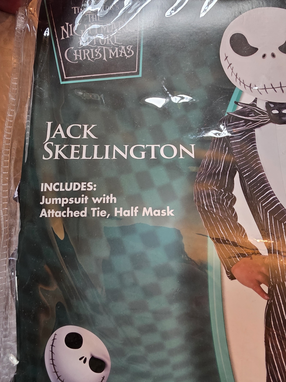 Spirit Jack Skellington Costume Toddler Size 5T/6T - Picture 3 of 8